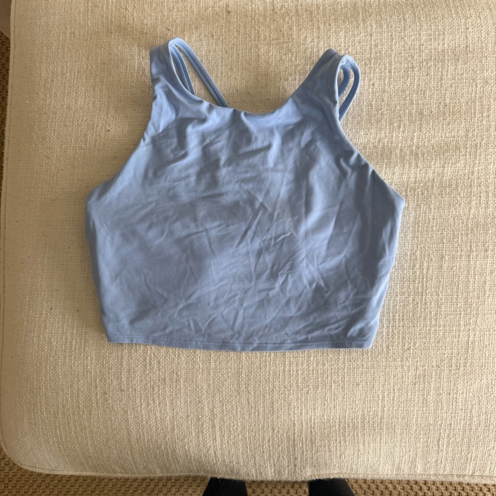 Athleta Periwinkle Activewear Bra-Top